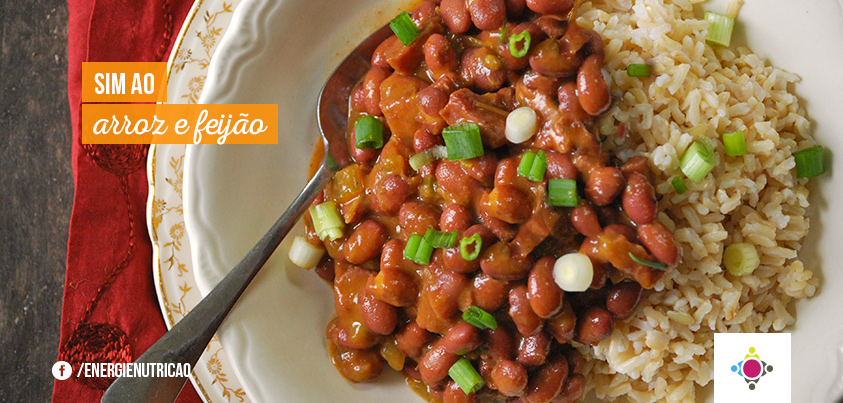 arroz e feijão