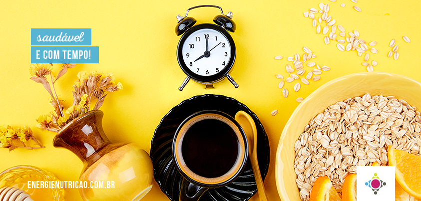 Como manter a alimentação saudável no dia a dia e otimizar meu tempo?