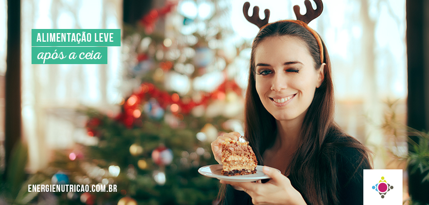 alimentação leve após a ceia de Natal
