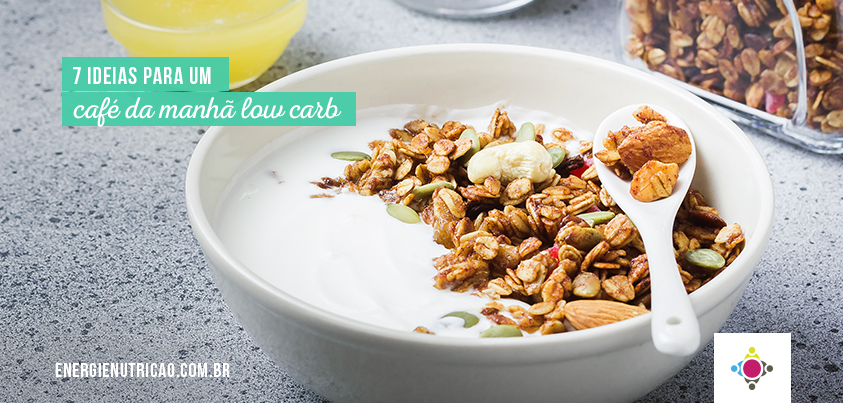 café da manhã low carb