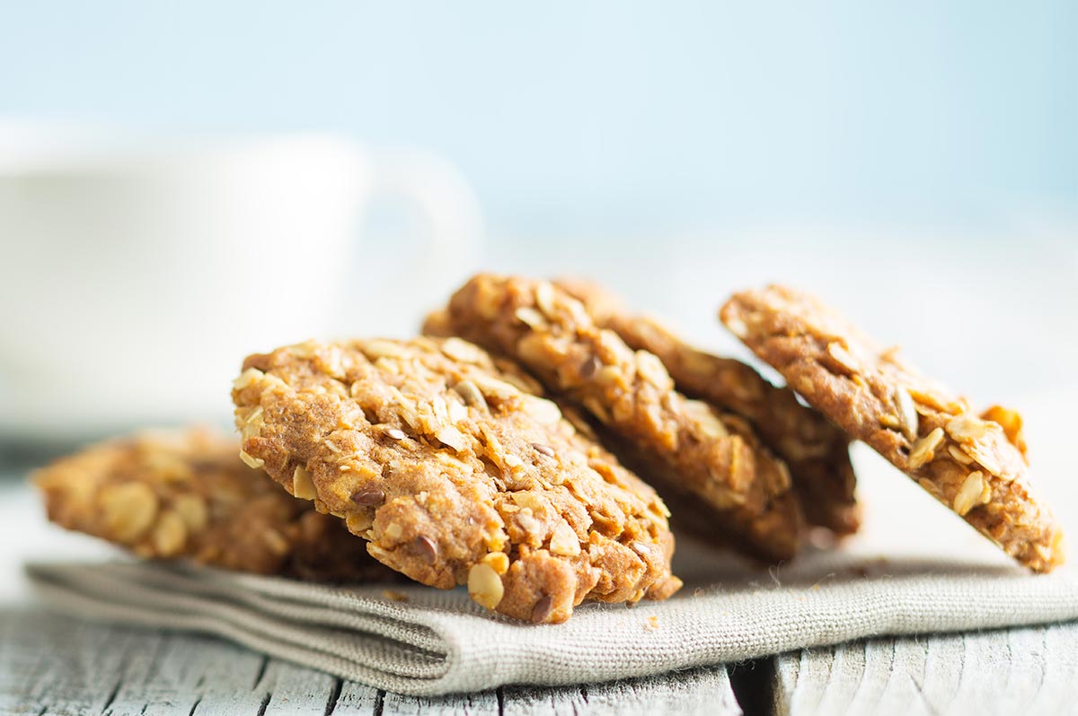 Cookies de Aveia, Banana e Canela - receitas para cozinhar com os filhos