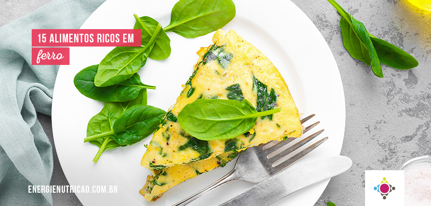 15 alimentos ricos em ferro para você incluir no seu dia-a-dia
