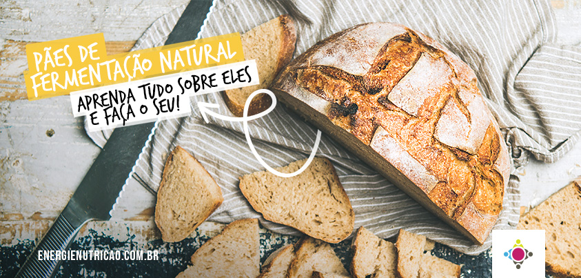 Pães de fermentação natural: Aprenda TUDO sobre eles e faça o seu!