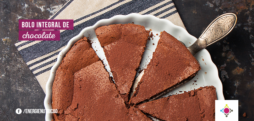 Bolo integral de Chocolate