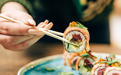 grávida pode comer sushi